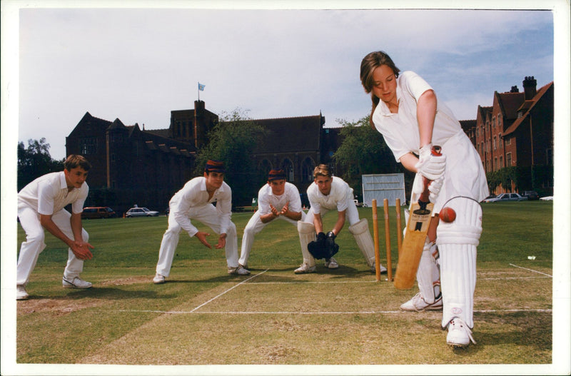 cricket - Vintage Photograph