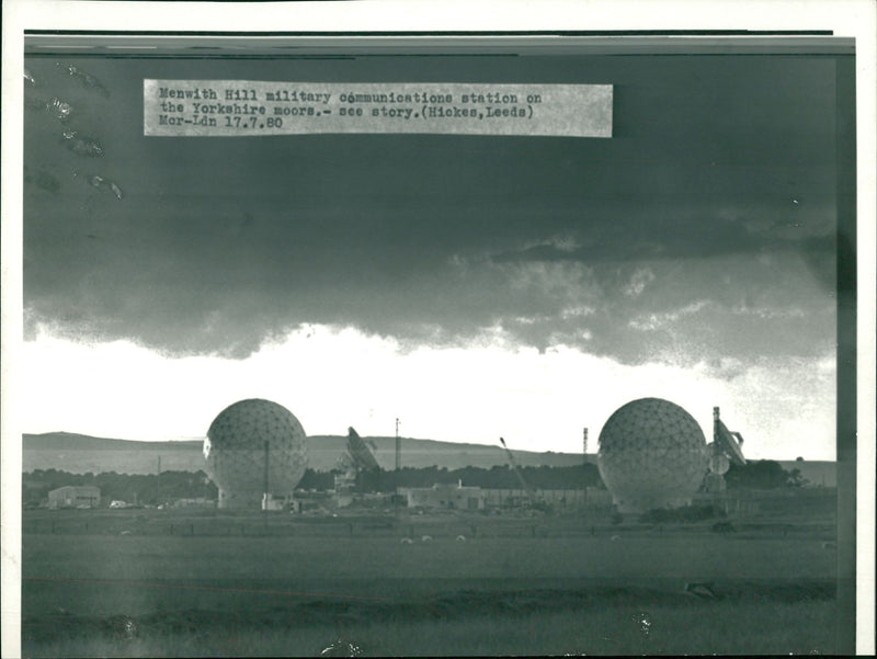 Menwith Hill - Vintage Photograph