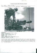 Lebanese army troops at Nabatieh - Vintage Photograph