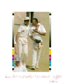 Cricket England Town, - Vintage Photograph