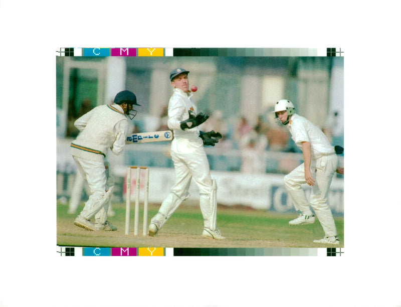 Cricket England Town, - Vintage Photograph