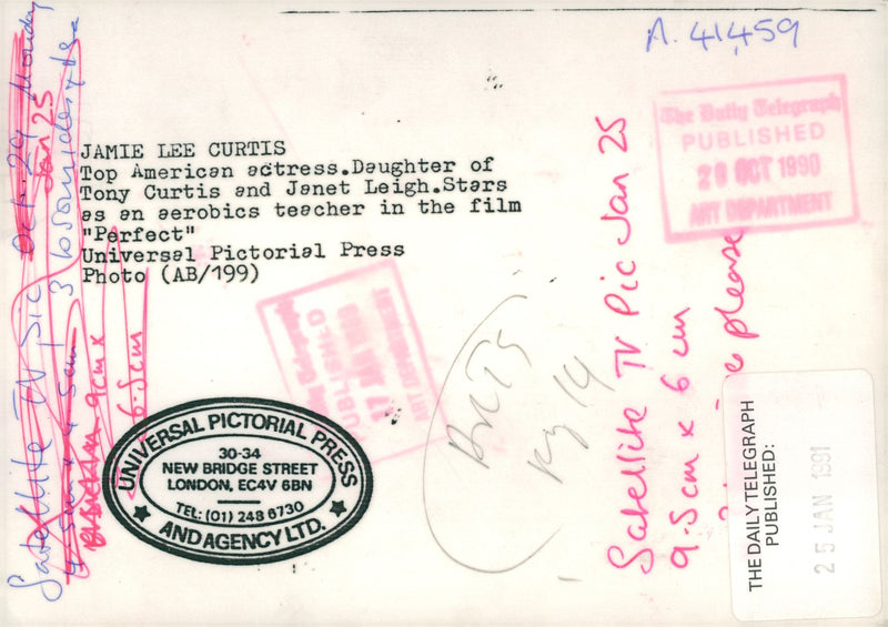 Jamie Lee Curtis - Vintage Photograph