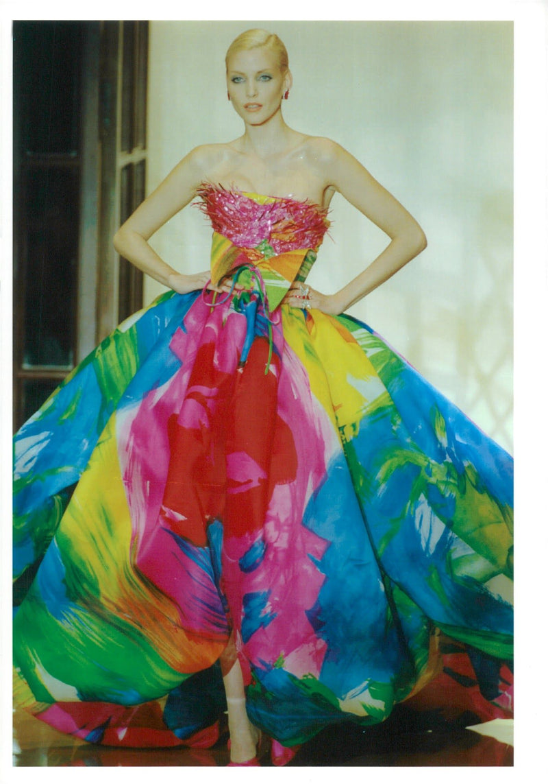 Fashion design,Nadja,Show's Of Ferre's. - Vintage Photograph