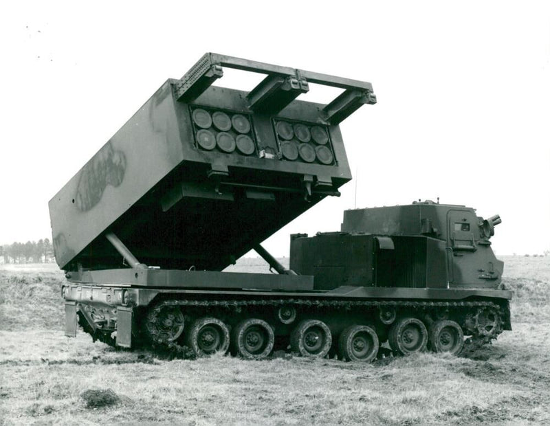 Guided Missile Multi Launch Rocket System - Vintage Photograph