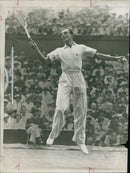 Fred Perry. - Vintage Photograph