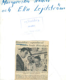 JUBILEUM HOSTSOL SOARE CABARET CONCERT HALLS SWEDEN STALIN - Vintage Photograph