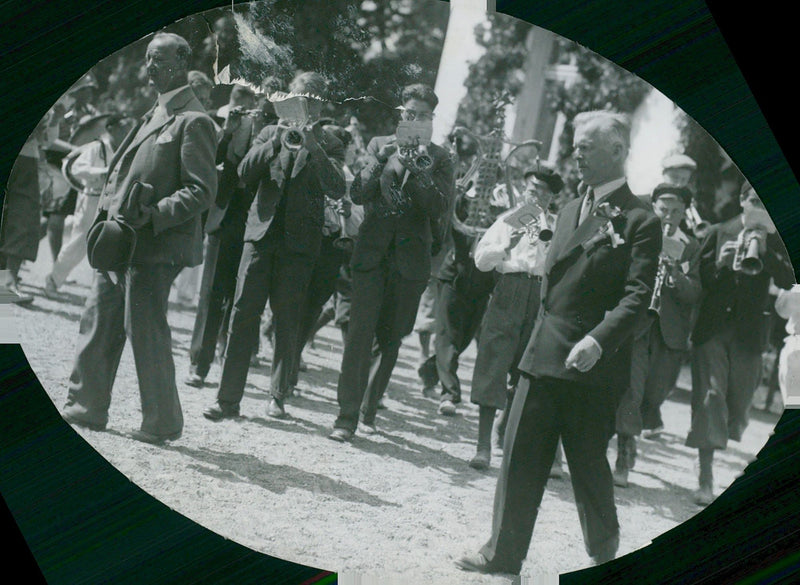 JUBILEUM HOSTSOL SOARE CABARET CONCERT HALLS SWEDEN STALIN - Vintage Photograph