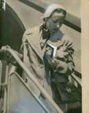 Lady Castries, Christian de Castries's wife - Vintage Photograph