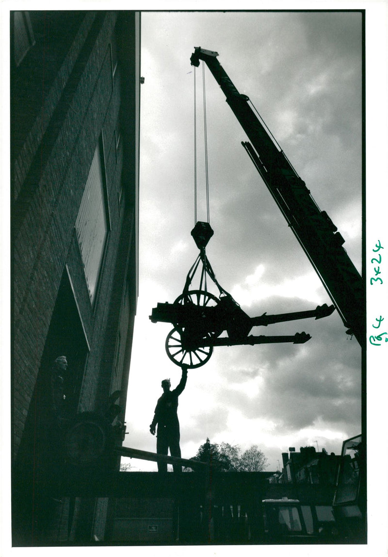 Anti-tank gun - Vintage Photograph