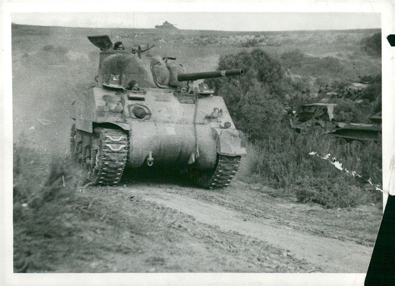 Goubellat plain - Vintage Photograph