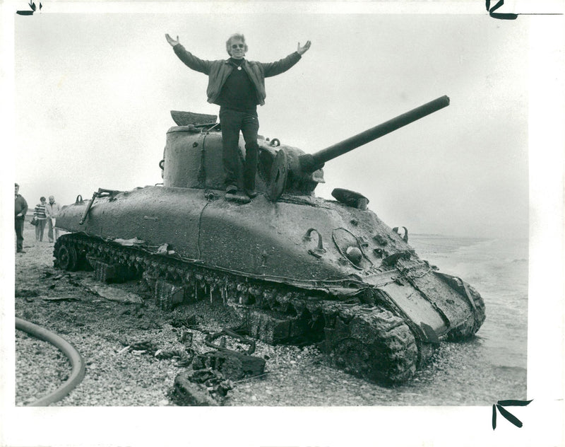 Tanks: Sherman - Vintage Photograph