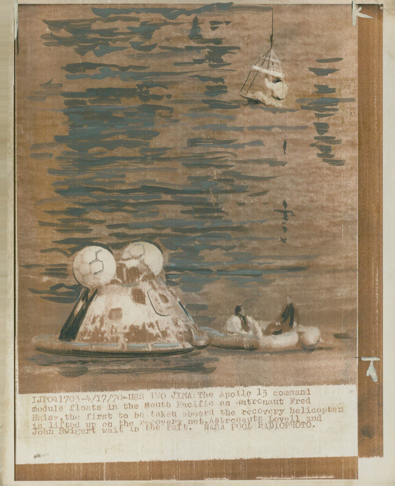 Apollo 13. - Vintage Photograph