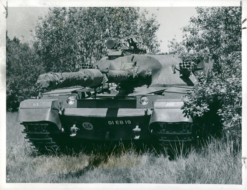 Chieftain tank - Vintage Photograph