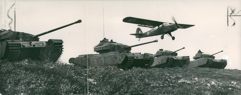 Centurion tank - Vintage Photograph