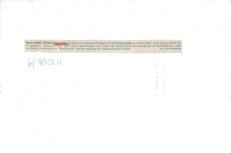 1970 BEGAN HAS LANDSCAPE HERRSTROM THEIR AFTER LINDBLOOM PETER - Vintage Photograph