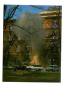 missile hits bosnian headquarters - Vintage Photograph