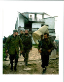 bosnian serb soldiers - Vintage Photograph