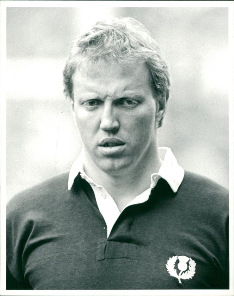 Derek White rugby union - Vintage Photograph