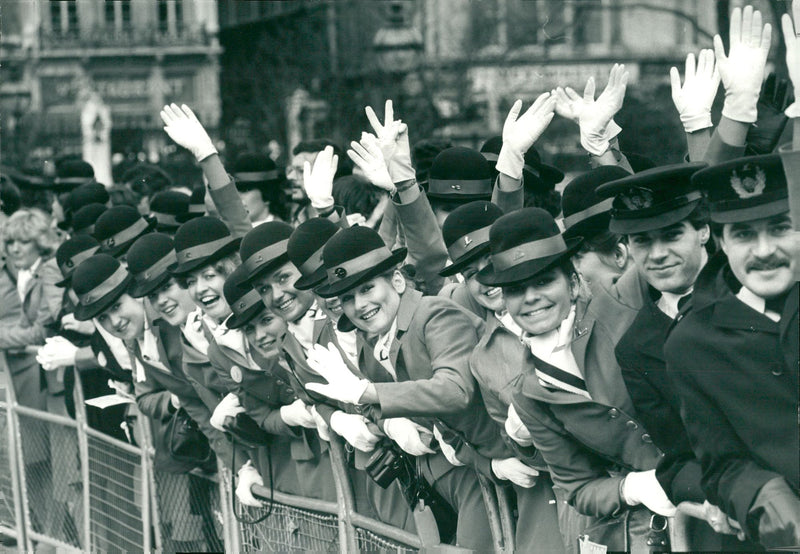 Laker Stewardesses - Vintage Photograph