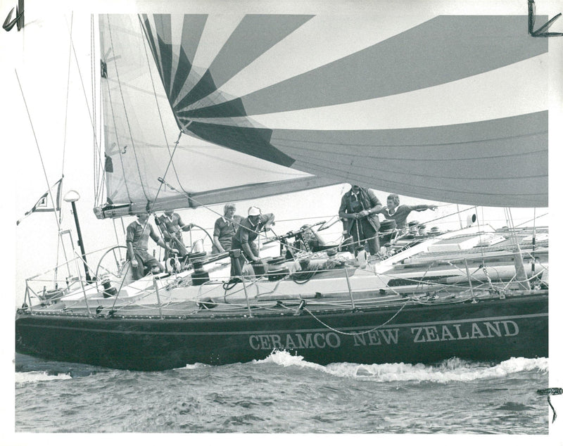 Ship: Yacht: Ceramco - Vintage Photograph