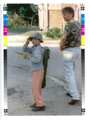 YOUNG BOSNIAN BOYS WANT PLAY WAR GAMES THEY HAVE THEIR WRITER COUNTRY - Vintage Photograph