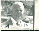 Mr Bayliss, who was the in charge of Matlock murder - Vintage Photograph