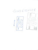 Henry Kissinger, Nobel Prize winner and Politician - Vintage Photograph