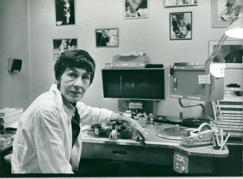 The movie writer Wic Kjellin - Vintage Photograph