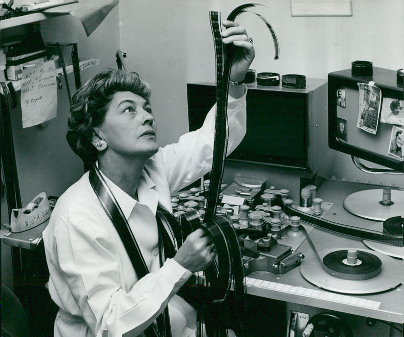 The movie writer Wic Kjellin - Vintage Photograph