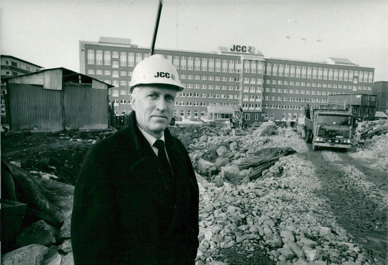 1986 PROGRAM STAFF VAG OKEN CONTINUE JCCS PRESIDENT DIEDRICH CHAVREIKNING PETER - Vintage Photograph