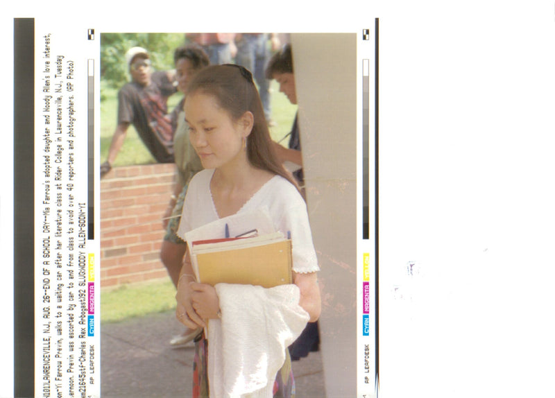 Soon-Yi Previn, US filmmaker Woody Allen's 3rd wife - Vintage Photograph