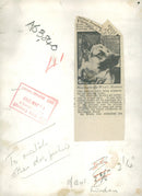 alsatian dog - Vintage Photograph