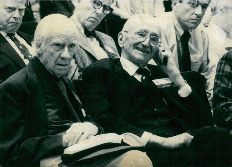 Friedrich Hayek Austrian-British economist - Vintage Photograph