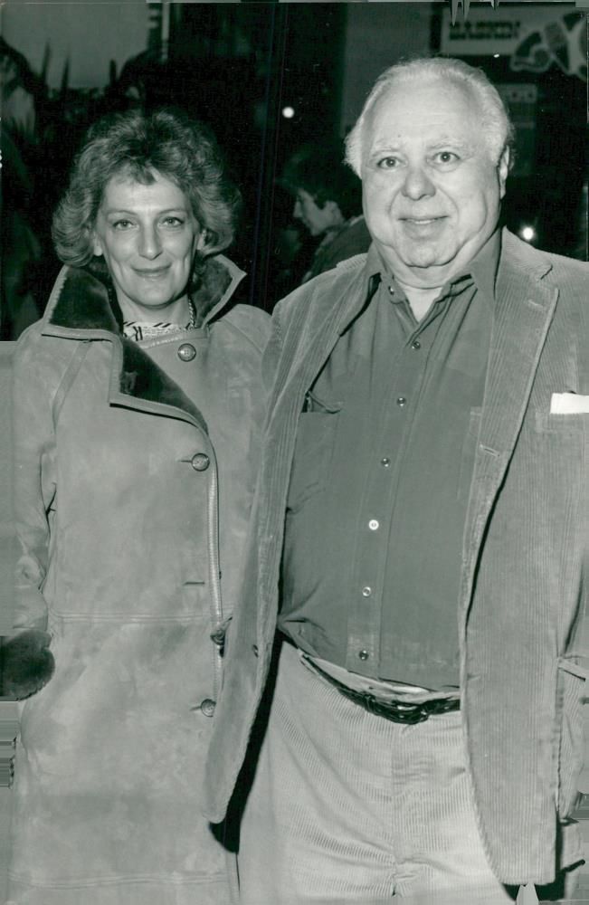 Harry Saltzman with his wife - Vintage Photograph