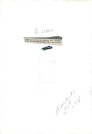 Anthony Green fits Harry the sheepdog with a new overcoat, 11.02.1980. - Vintage Photograph