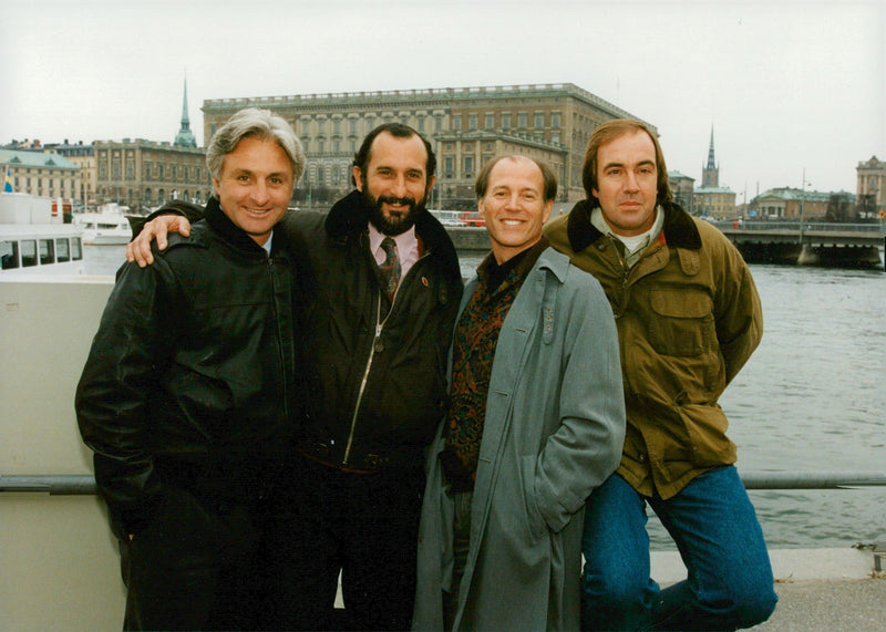 Roberto Canessa, Gustavo Zerbino, Frank Marshall och Nando Parrado - V