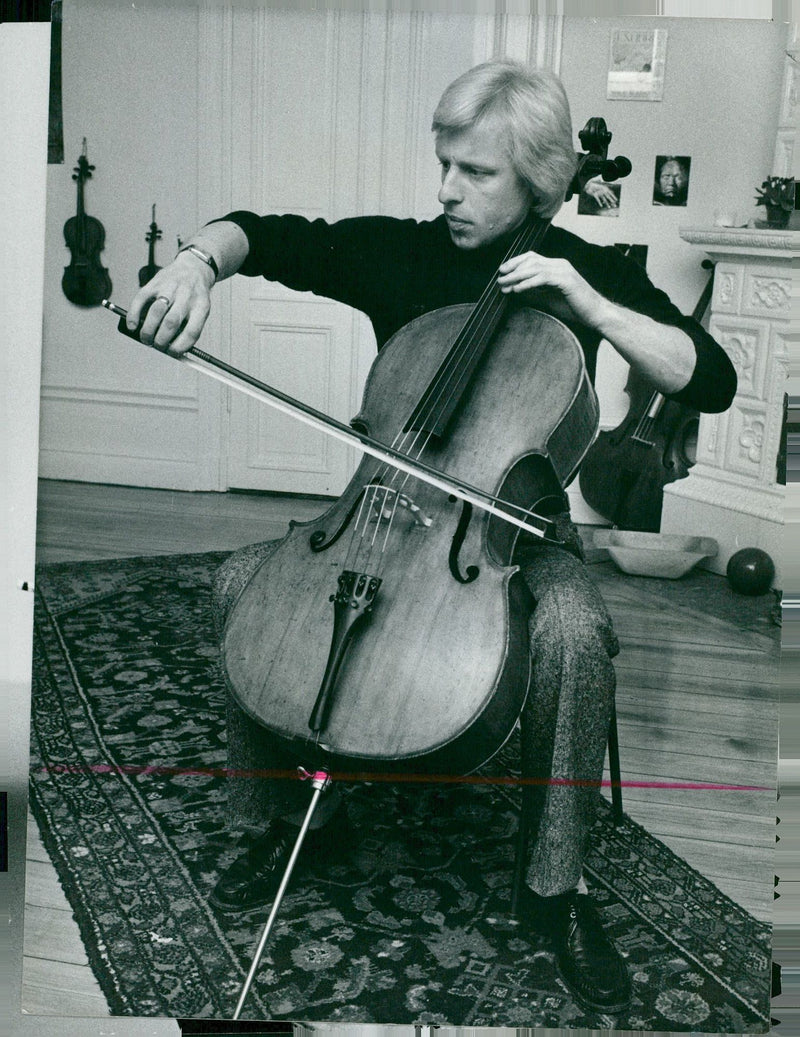 French Helmerson, Musician - Vintage Photograph