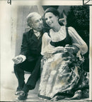 Claire Bloom Film actress and hillard elkins. - Vintage Photograph