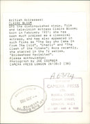 Claire Bloom Film actress. - Vintage Photograph