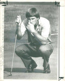Nick Faldo English professional golfer. - Vintage Photograph