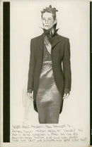 Models showcase Romeo Gigli's latest collection at Paris Fashion Week. - Vintage Photograph