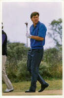 English golfer Nick Faldo at Muirfield - Vintage Photograph