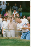 Nick Faldo English professional golfer. - Vintage Photograph