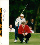 Nick Faldo English professional golfer. - Vintage Photograph