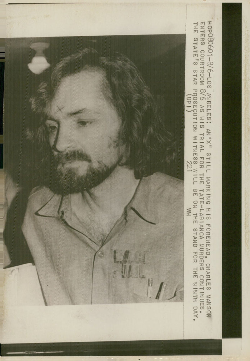 Manson charles. - Vintage Photograph
