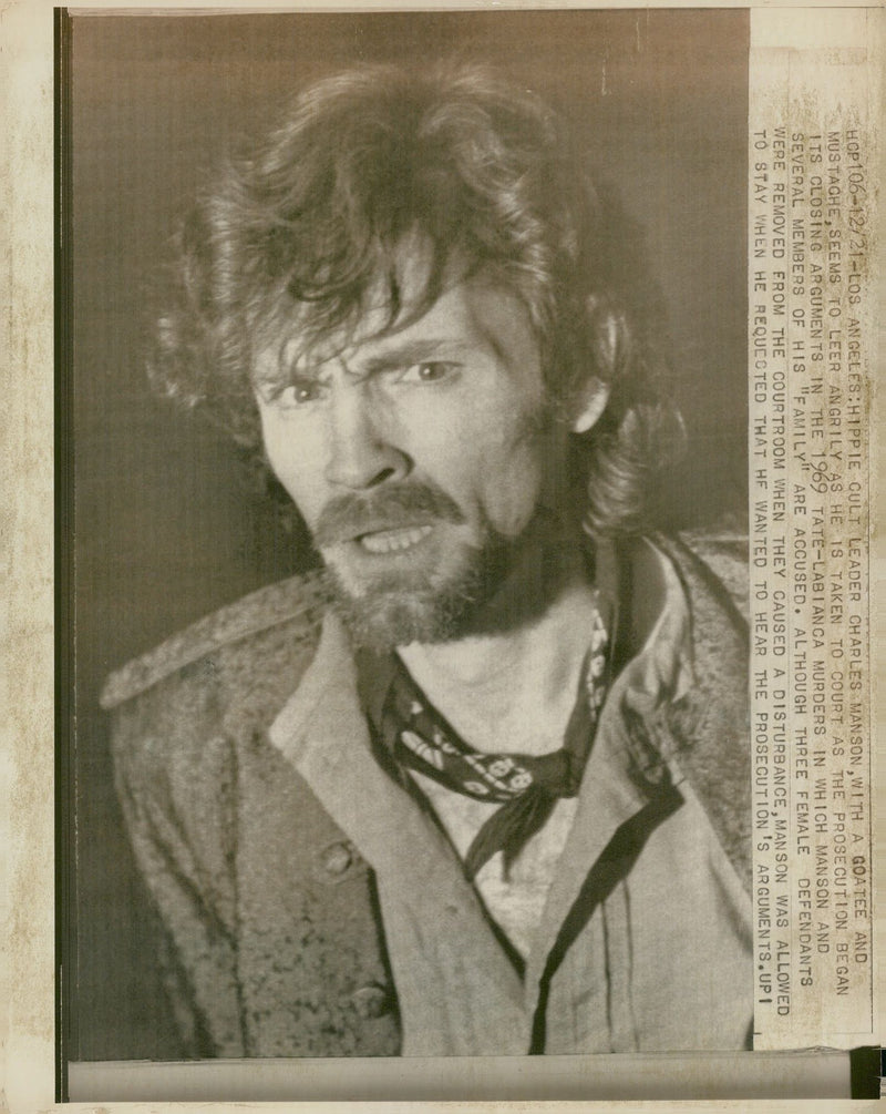 Manson charles. - Vintage Photograph
