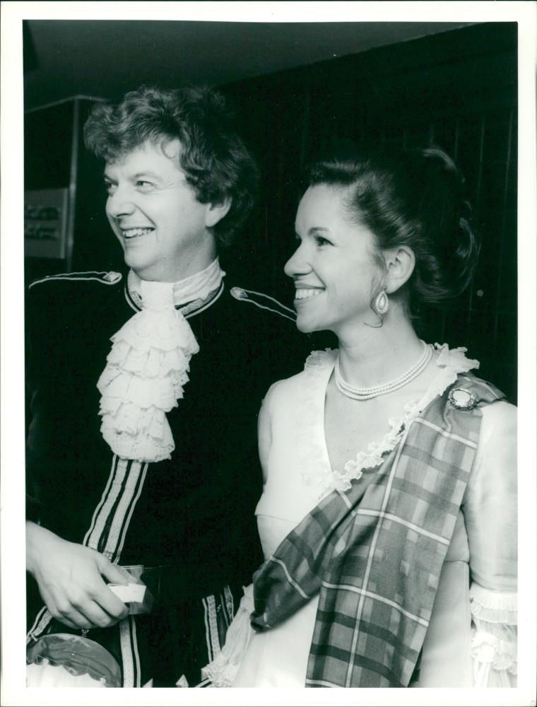 Mr. Donald and Lady Cecil Cameron of Lochiel. - Vintage Photograph