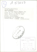 Anita Dobson Film actress: bristish actress. - Vintage Photograph