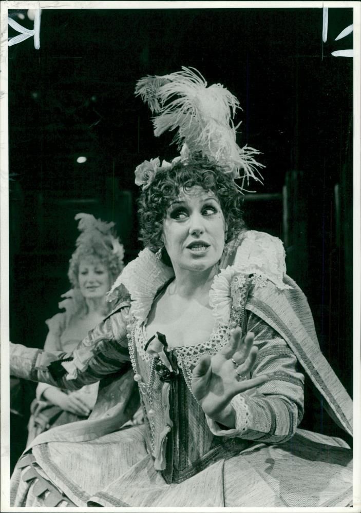 Anita Dobson Film actress: a new musical the mermaid. - Vintage Photograph