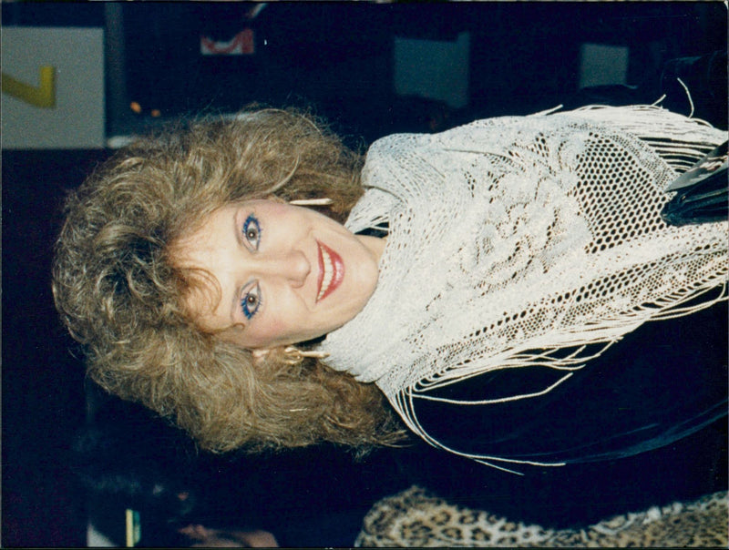 Anita Dobson Film actress. - Vintage Photograph
